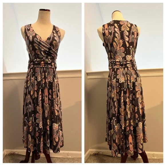 Anthropologie Leslie Midi Dress - Picture 2 of 6